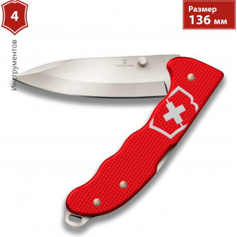Складной нож VICTORINOX EVOKE ALOX 0.9411.D20 Складной нож VICTORINOX EVOKE ALOX 0.9411.D20